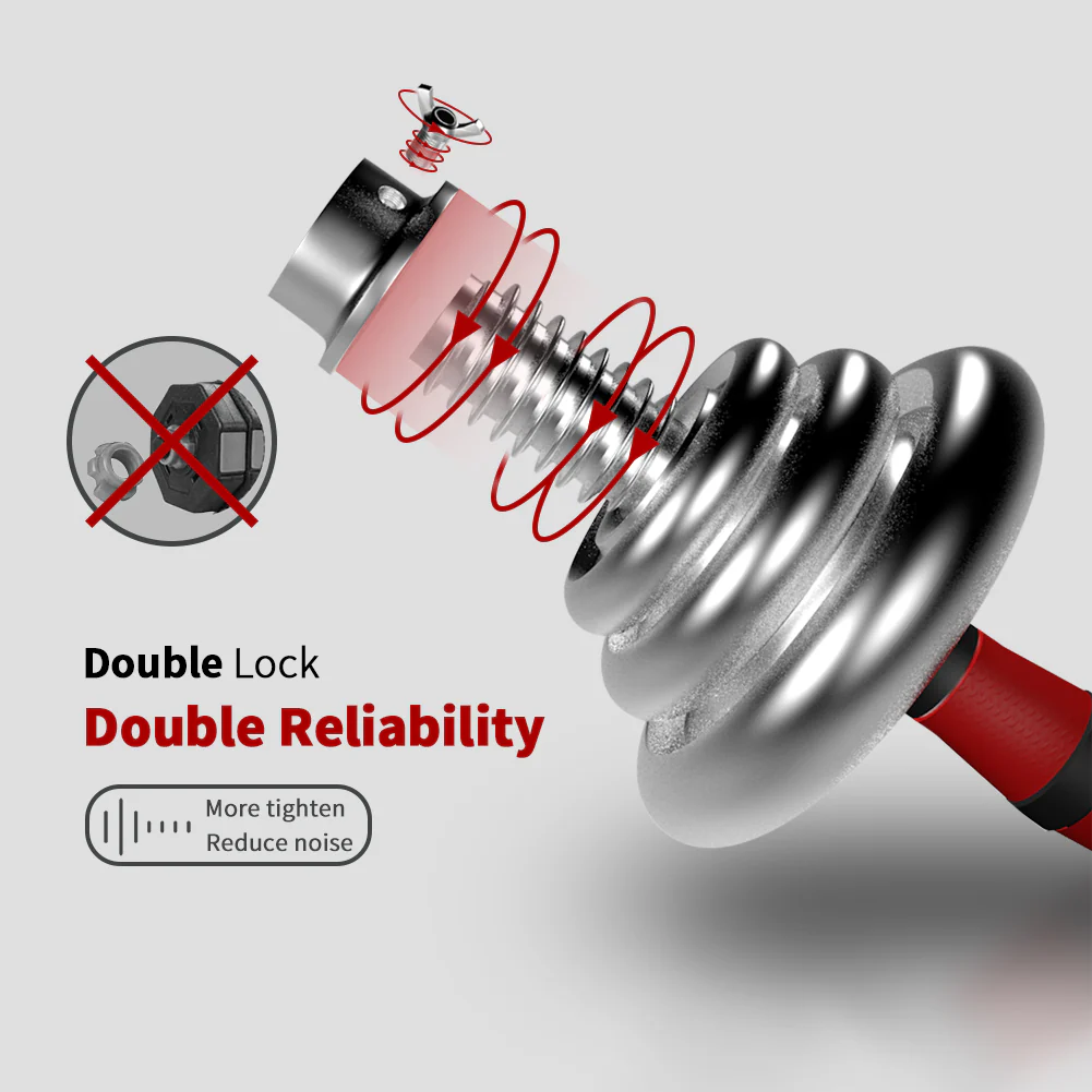 IFAST Adjustable Dumbbells Set 44LB/66LB - Image 5