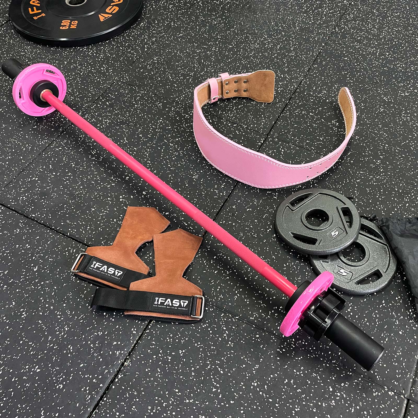 IFAST 4Ft Olympic Chrome Barbell Bar - Image 12