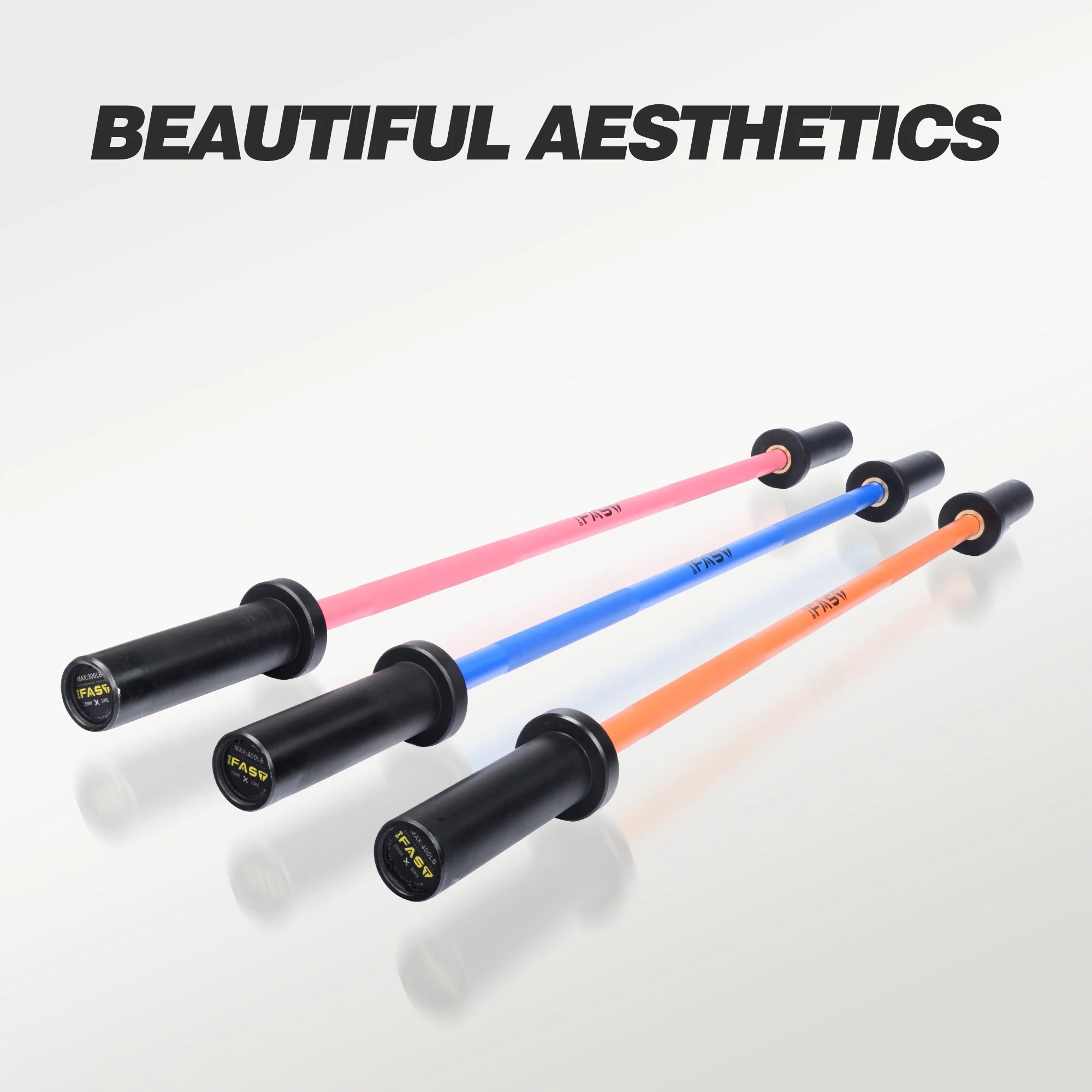 IFAST 4Ft Olympic Chrome Barbell Bar - Image 13
