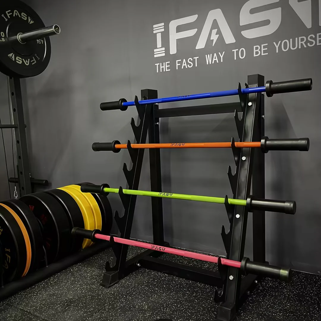IFAST 4Ft Olympic Chrome Barbell Bar - Image 9