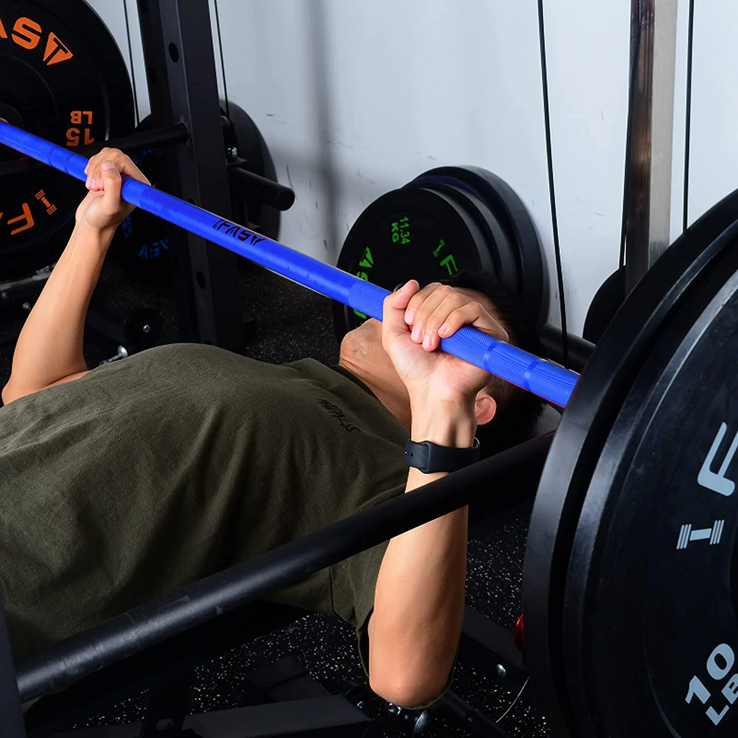 IFAST 7.2ft Olympic Chrome Barbell Bar - Image 7