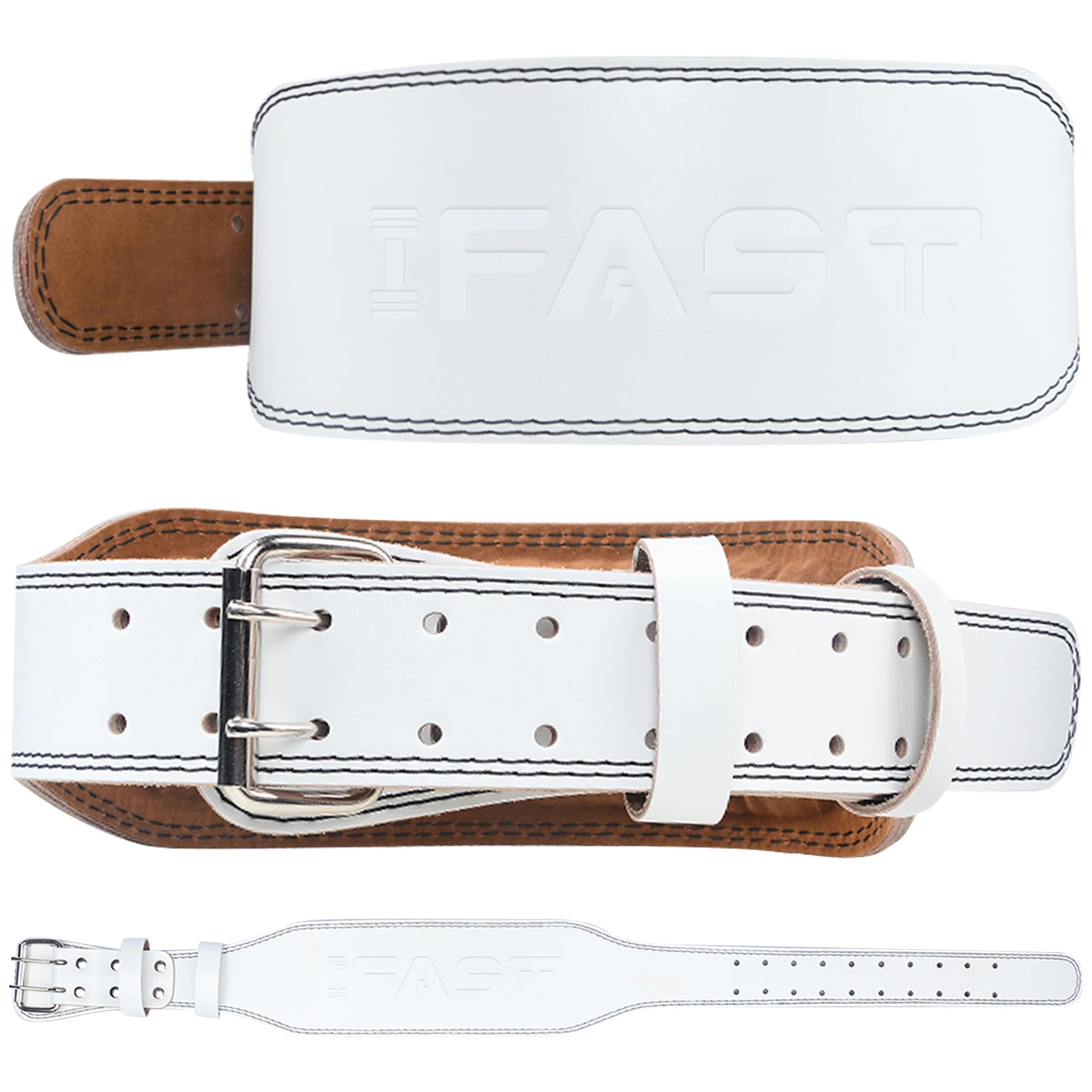 IFAST Leather Weight Lifting Belt - Image 12