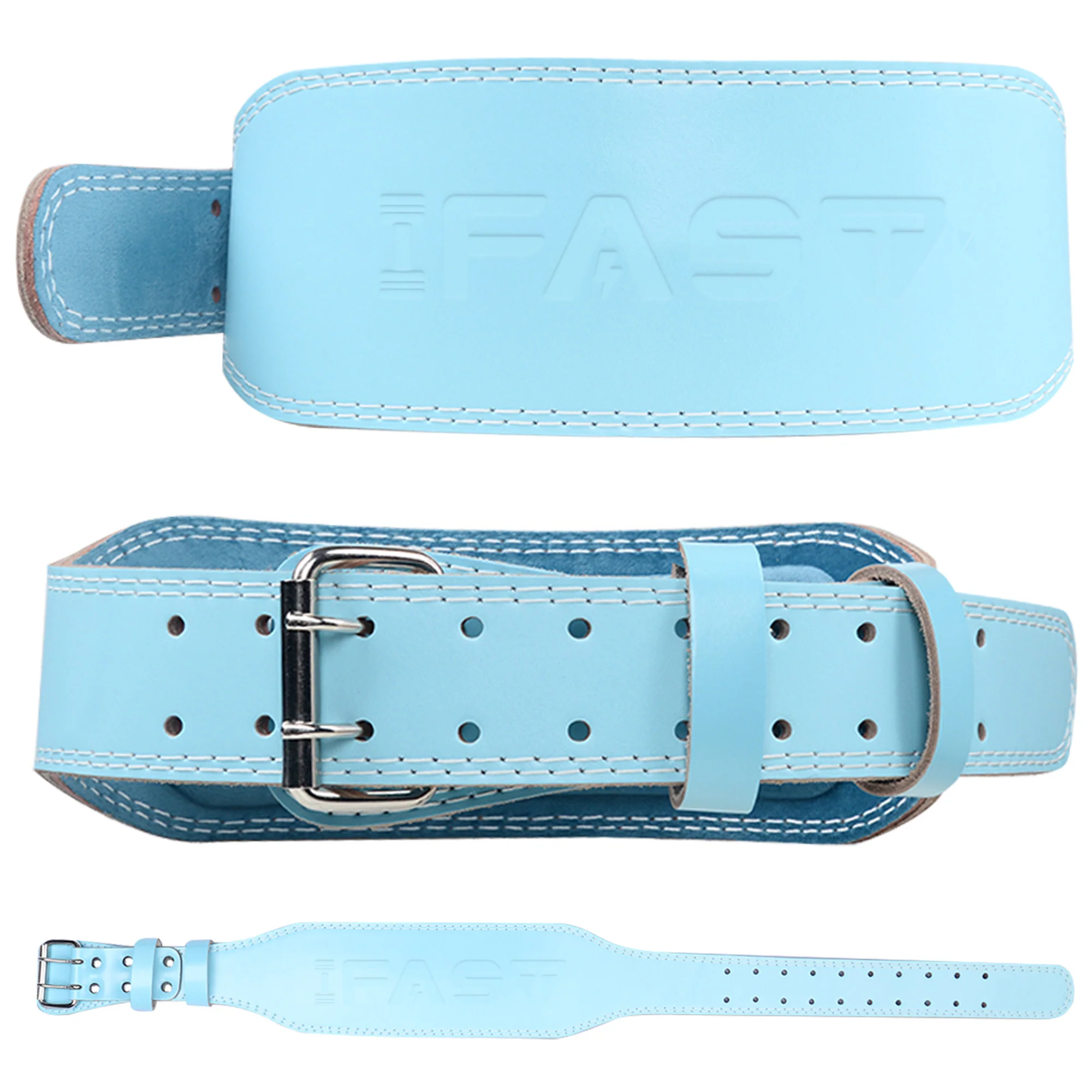 IFAST Leather Weight Lifting Belt - Image 9