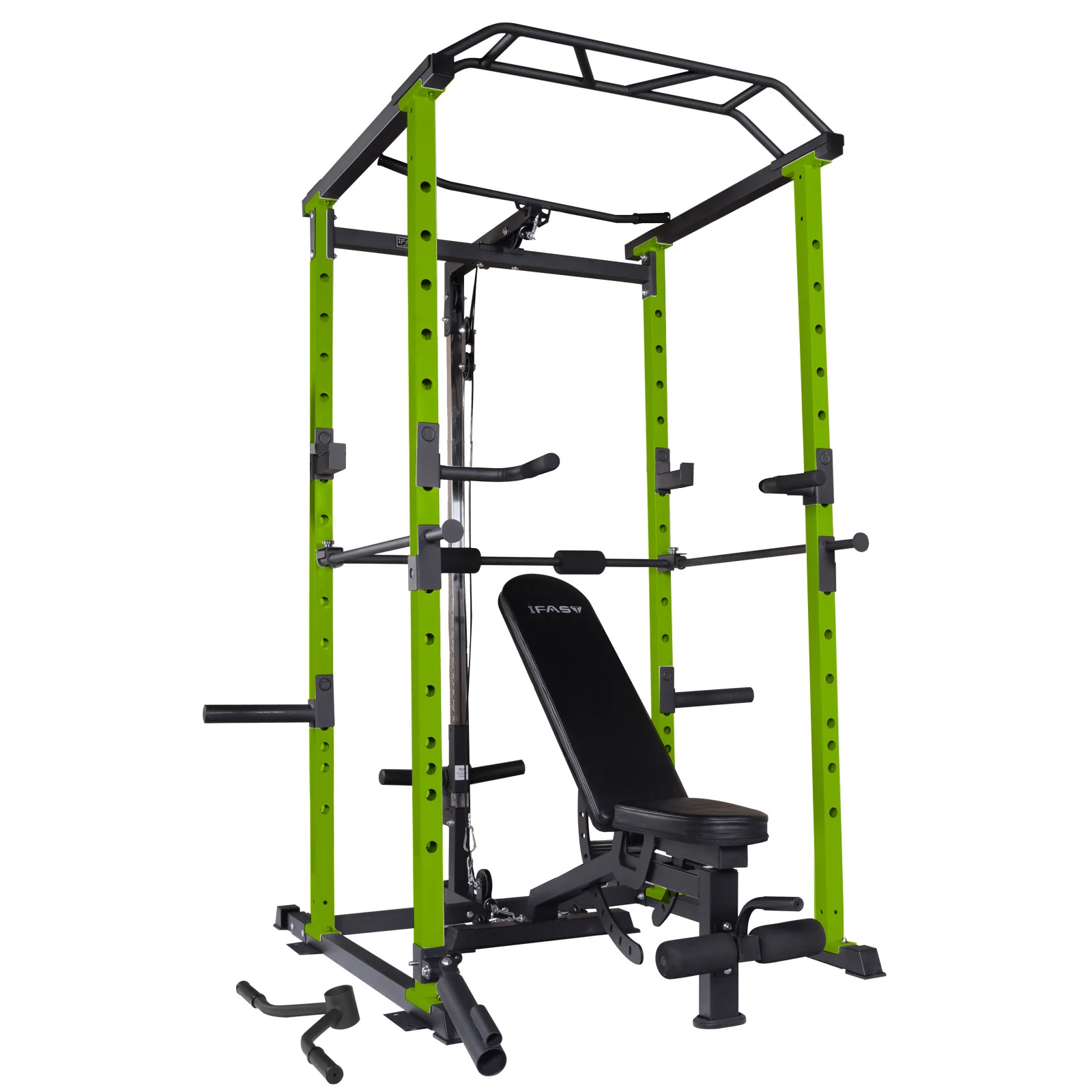 IFAST Power Rack With Bench Cable Attachment 3 Colors - Image 12