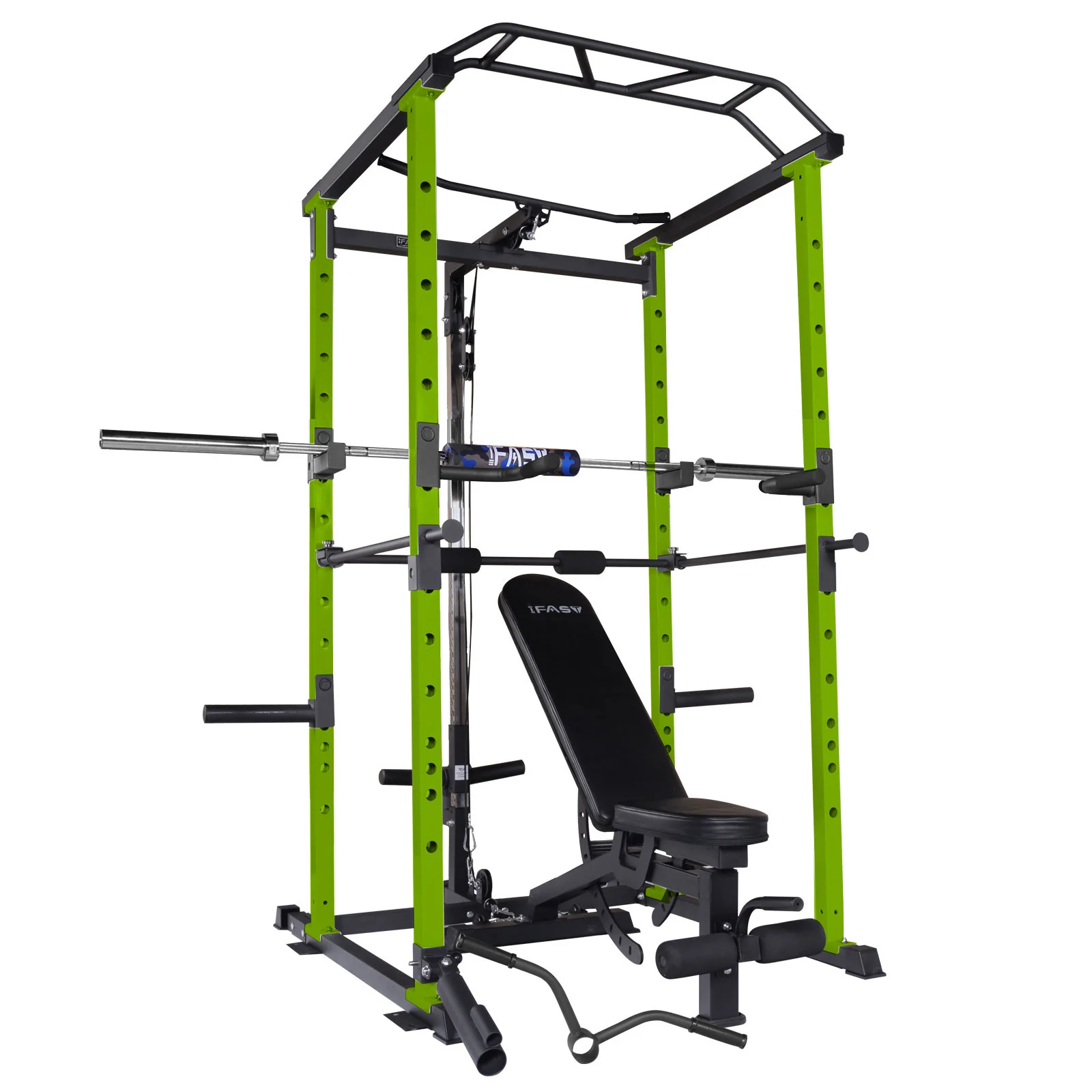 IFAST Power Rack With Bench Cable Attachment 3 Colors - Image 16