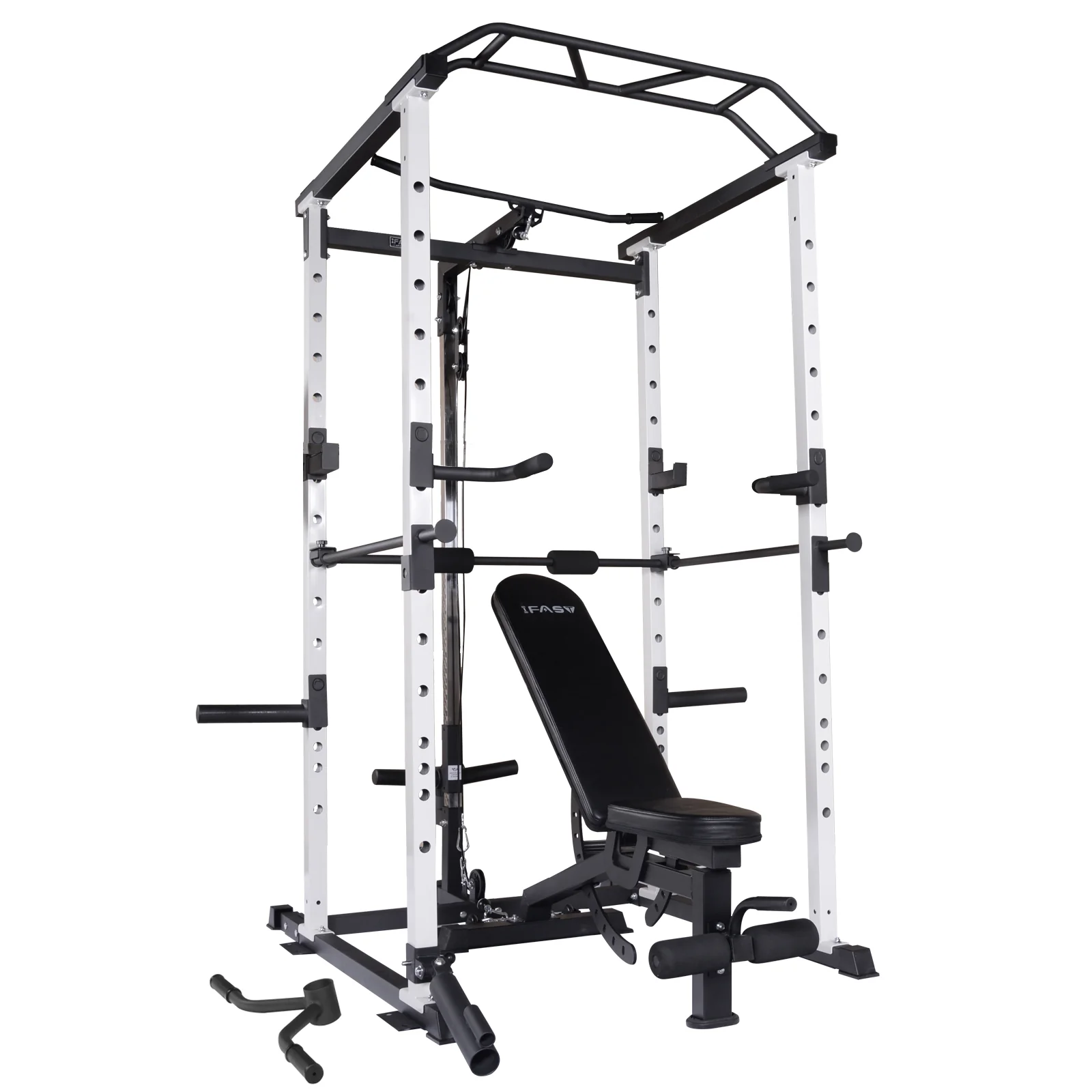 IFAST Power Rack With Bench Cable Attachment 3 Colors - Image 9