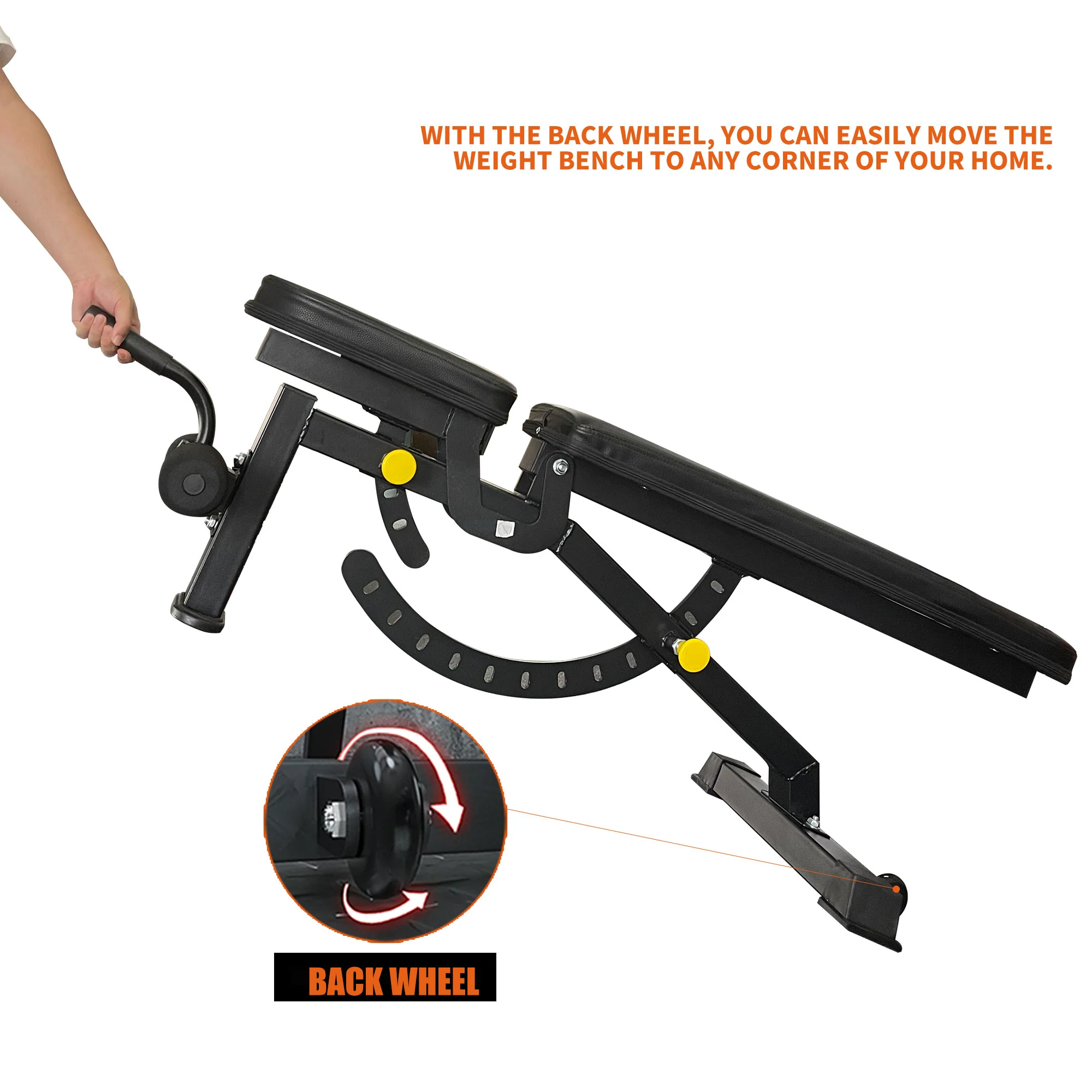 IFAST Adjustable Weight Bench - Image 4