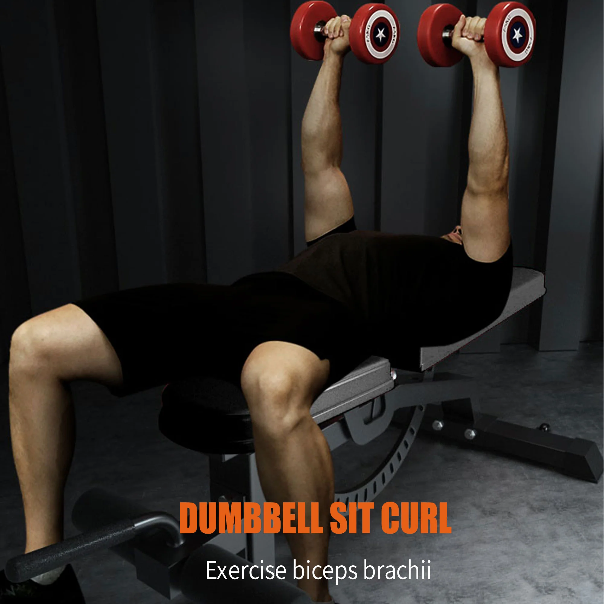 IFAST Adjustable Weight Bench - Image 8