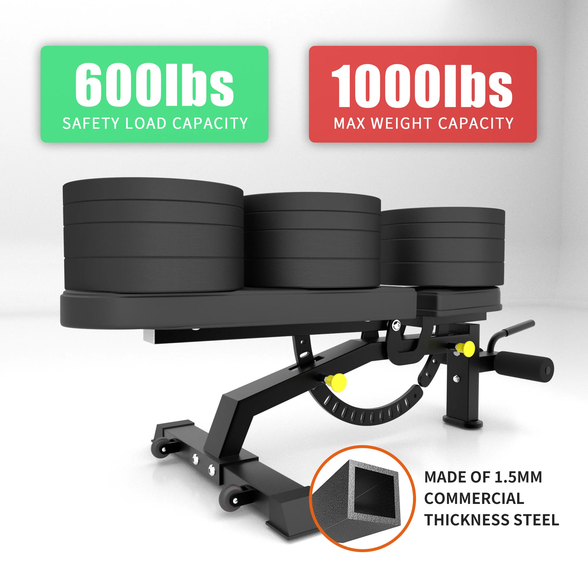 IFAST  44-66LB Adjustable Dumbbells With Bench - Image 4