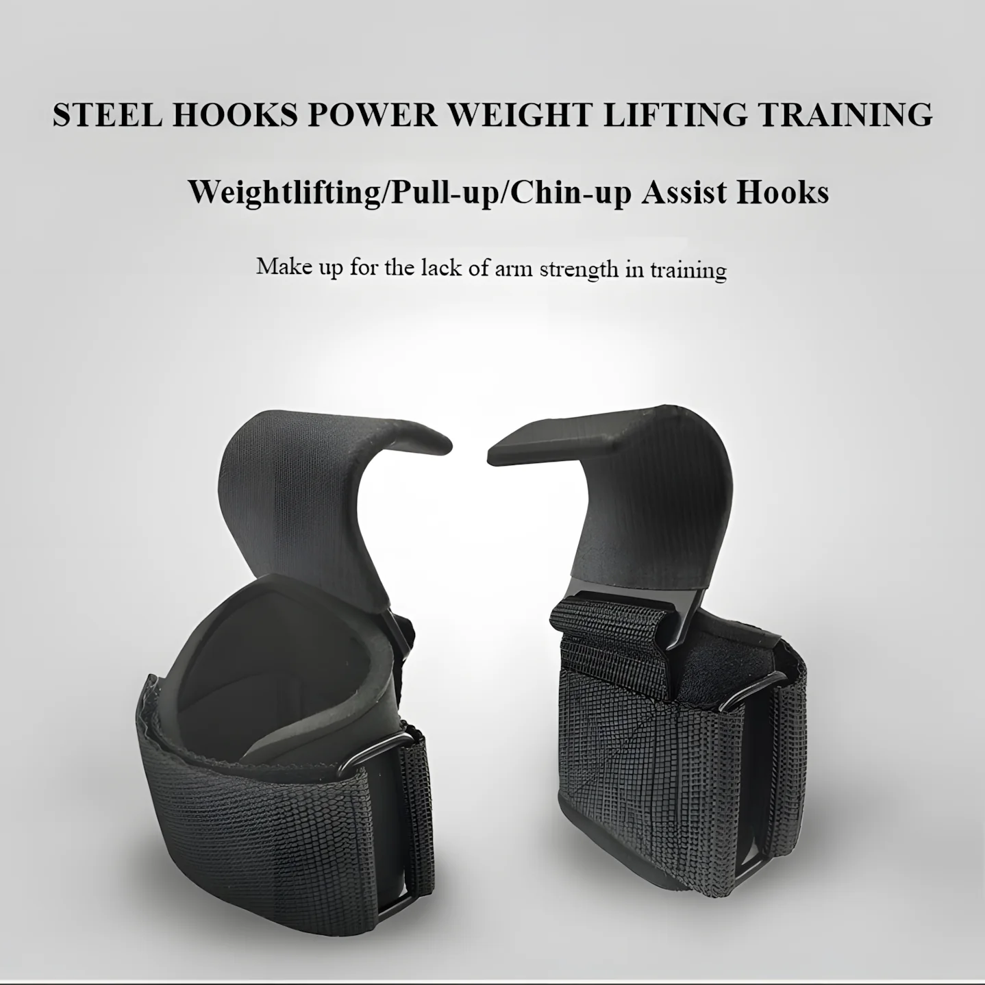 IFAST Weight Lifting Hooks Grips - Image 7