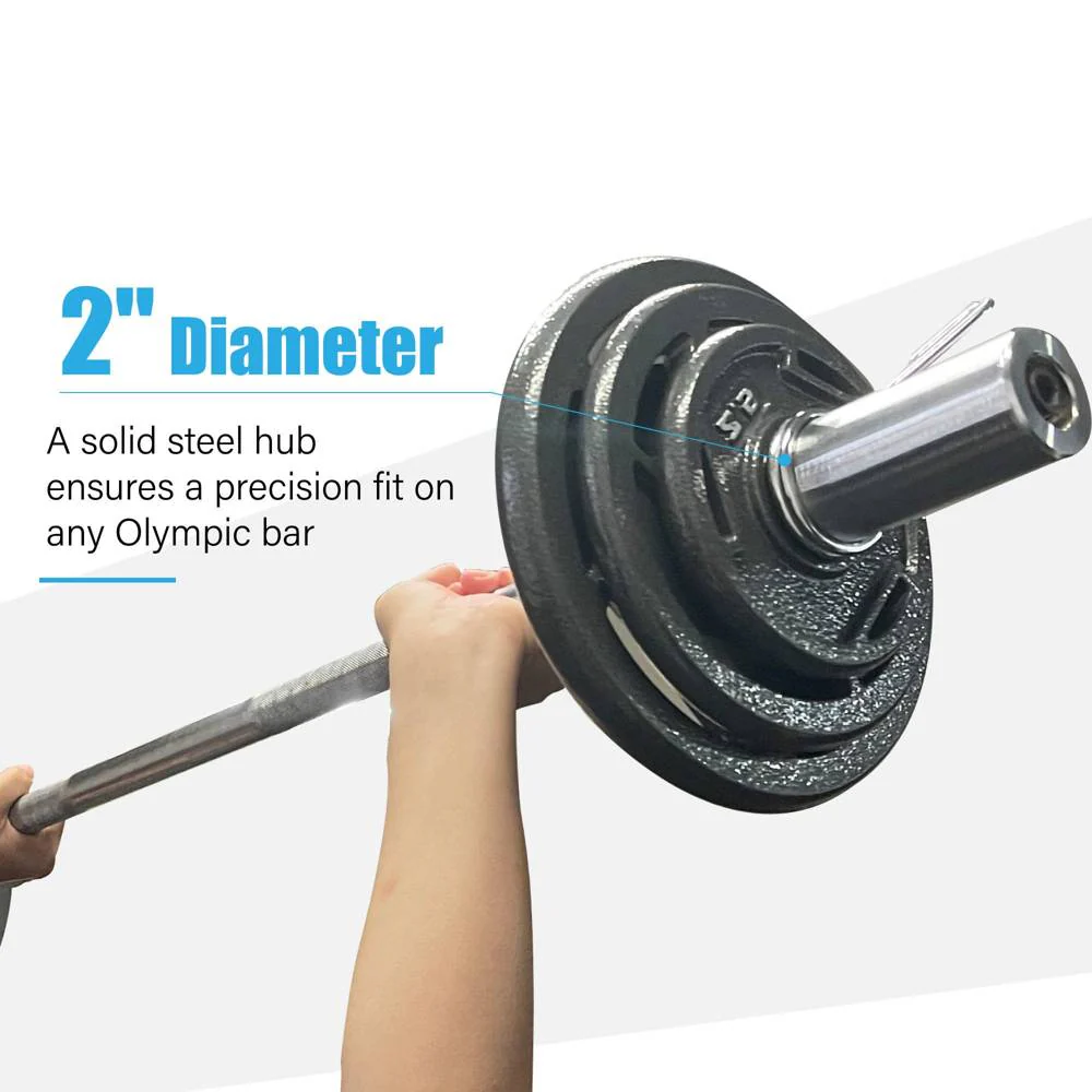 IFAST Olympic Cast Iron Grip Plates 25lbs*2 - Image 6