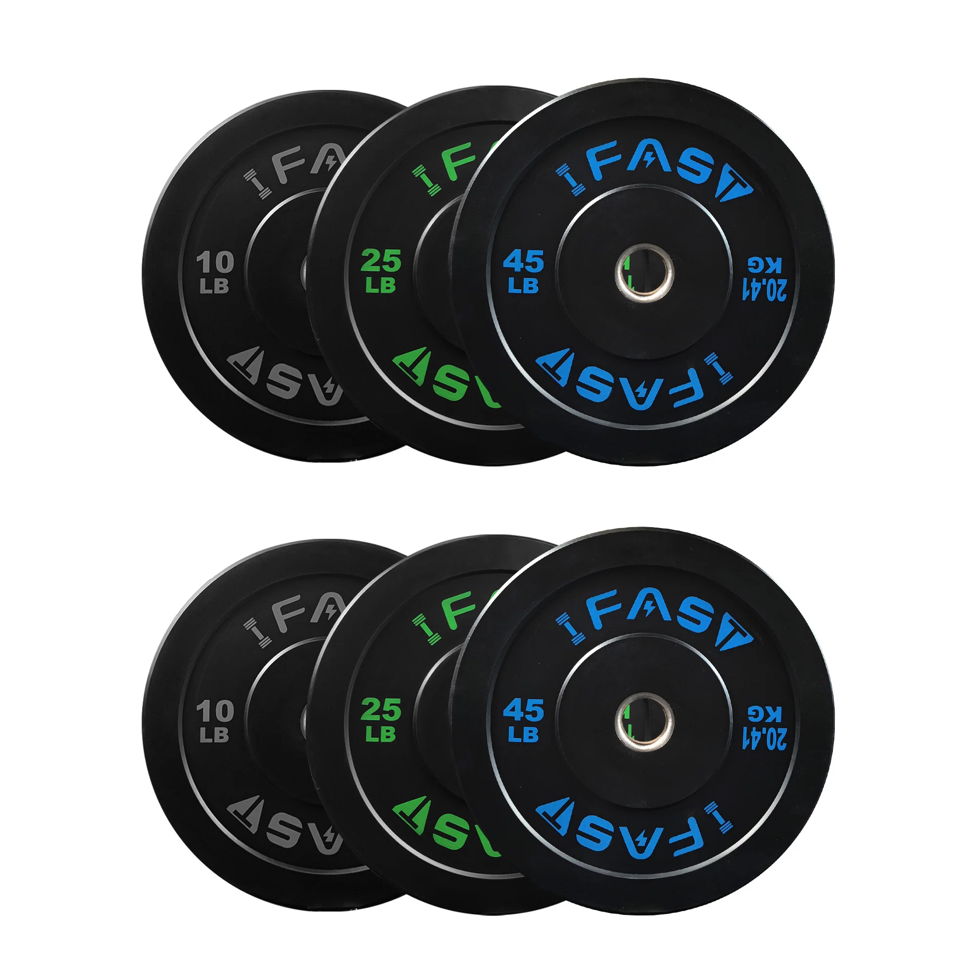 IFAST Olympic Bumper Weight Plates - Image 18