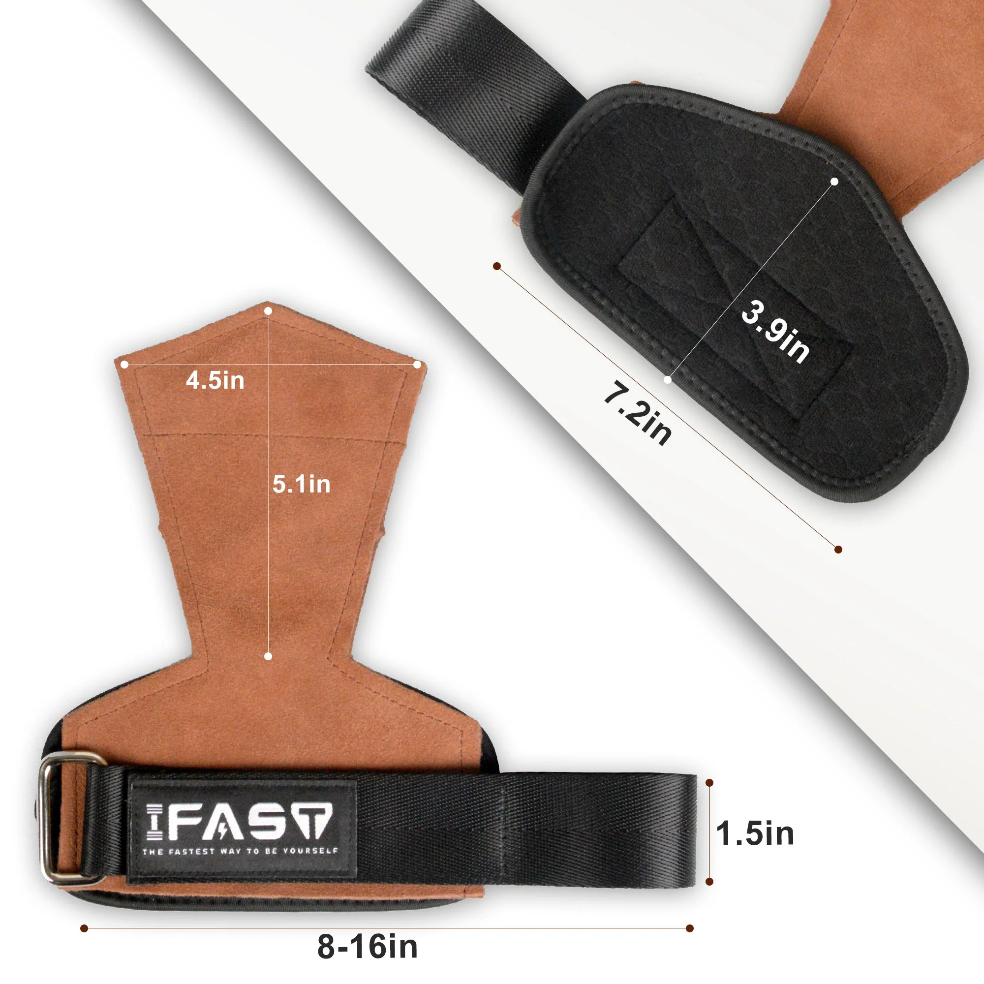 IFAST Weight Lifting Hooks - Image 4
